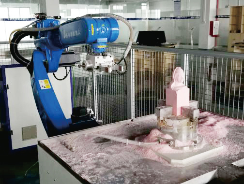 630 robot engraving workstation