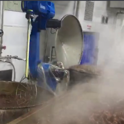 video of Food mixing and salvaging